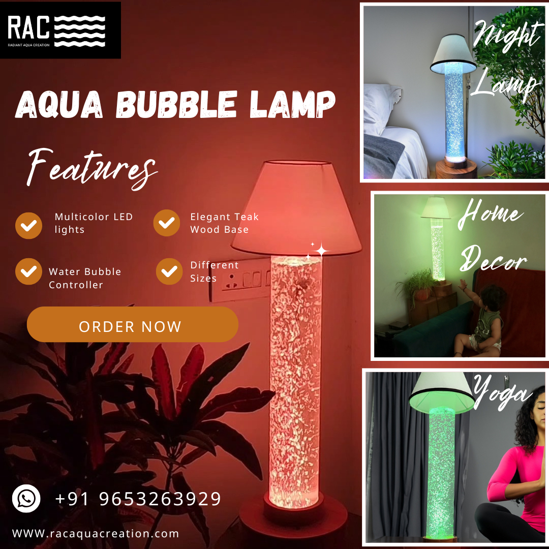 RAC SENSORY WATER BUBBLE LAMP